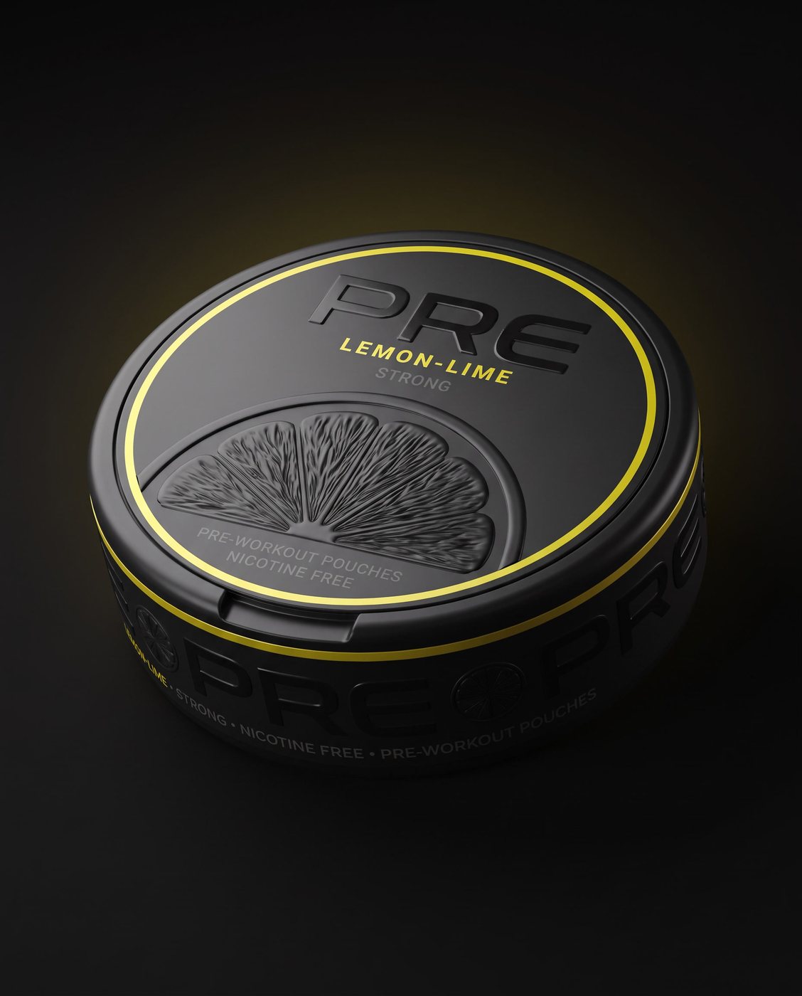 PRE Lemon-Lime tin on black